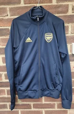 £19.99 • Buy Arsenal 2019-2020 Adidas Icons Full Zip Training Jacket Navy Blue Size S