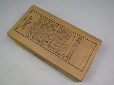 WWII US ARMY M1-A2 Non-Combatant Gas Mask In Orig Box- Med- 1943 • $75