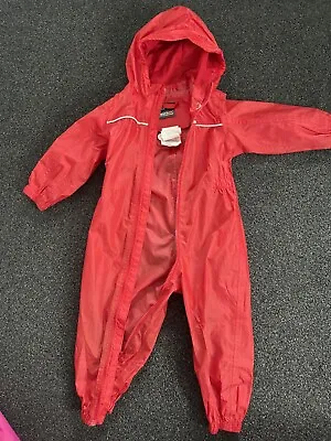 £5 • Buy Regatta Puddle Suit/ 18-24 Months Toddler/ Unisex