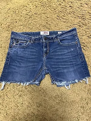 MEK Denim Chicago Unisex Hand Made Blue Jean Shorts - Size 32 • $15