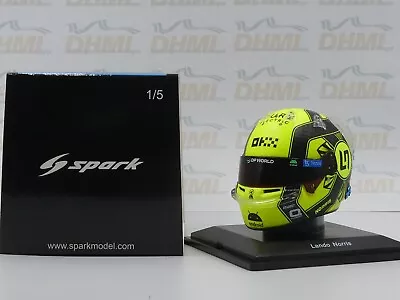 Spark 1:5 Lando Norris Helmet Bahrain GP F1 2023 New Release 5HF091 McLaren • £37