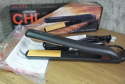 Chi (model Gf1001) 1  Ceramic Corded Hairstyling Flar Iron / Straightner (new).. • $9.95