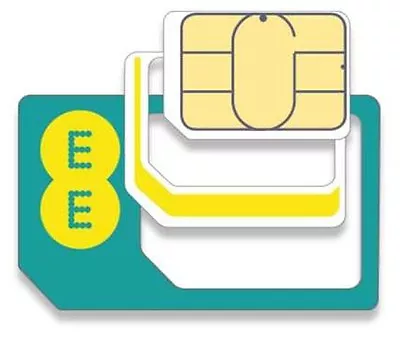 T Mobile Ee Micro & Nano Sim For Iphone Samsung You Receive Ee Card • £0.99