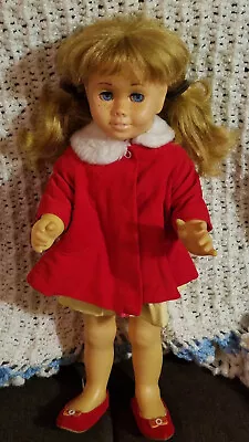 Vtg 1962 Mattel Talking Chatty Cathy Doll WORKS Patented Canada Watch Video! • $160