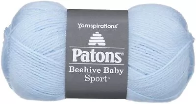 Patons Beehive Baby Sport Yarn - Solids-Bonnet Blue 246009-9143 • $7.99