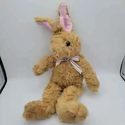 Vintage Mary Meyer Curly Hair Easter Bunny Rabbit Stuffed Animal - 15  Plush • $8.96