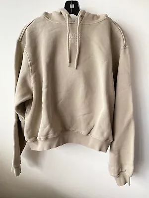 New Authentic Alexander Wang Women's Terry Sweatshirt Hoodie Pullover XS • $270