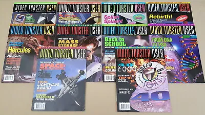 (10) VTU Video Toaster User Magazines ©1995 Commodore Amiga 2000 3000 4000 Vol.5 • $79.98