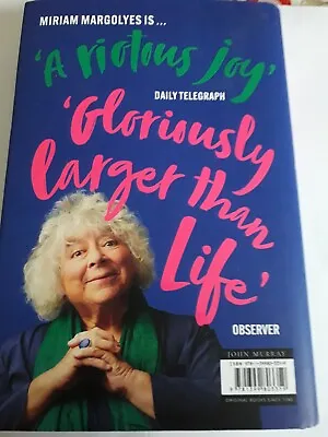 Miriam Margolyes Oh Miriam! New Hardback Book Stories From Her Life Hardcover • £10.40