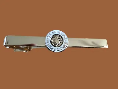 U.s Military Marine Corps Honorable Discharge Tie Bar Or Tie Tac Clip On Type  • $14.98