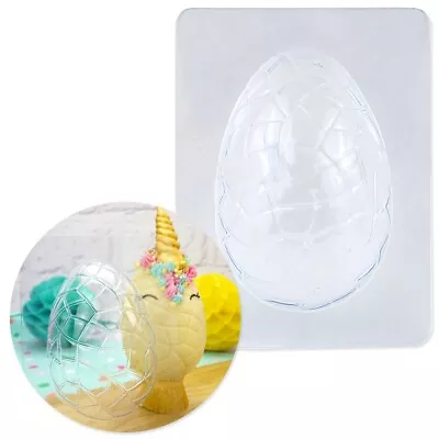 MAKE YOUR OWN EASTER EGG Chocolate Pouring Mould CRACKLED EFFECT Sugar Craft • £6.09