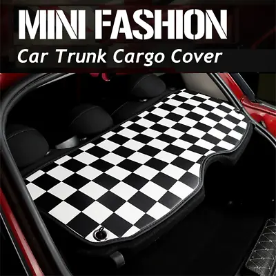 For MINI COOPER S F56 R56 Checker Back Rear Trunk Cargo Cover Decor Mat • $25.79