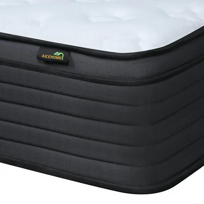 10  12  14  Gel Memory Foam Mattress Innerspring Twin Full Queen King Hybrid Bed • $272.25