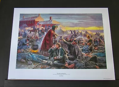 Mort Kunstler - The Angel Of The Battlefield - Collectible Civil War - Mint • $295