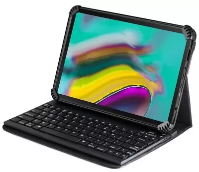 Navitech QWERTY Bluetooth Keyboard Case For 8 & 9 Inch Tablets Adjustable NEW • $19.99