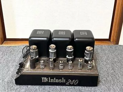 McIntosh MC240 Vintage Audiophile Classic Hifi Stereo Tube Power Amplifier • $5211.49