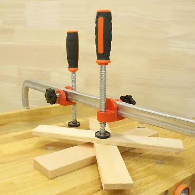 £15.82 • Buy Single Spindle Edge Clamping Accessory Bar Clamp  Wood Handle  ForClamping