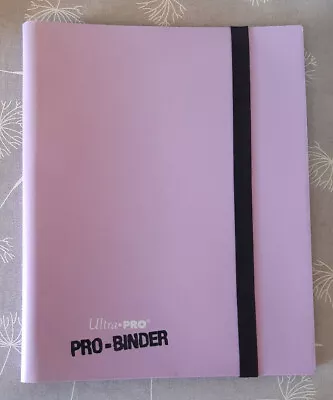 Ultra PRO PRO-Binder 9-pocket 360 Cards LIGHT PINK [Pokemon/MTG/Yu-Gi-Oh!] • £12.95