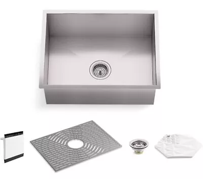 Kohler K-20023-PC-NA Sterling Ludington 24  Under-Mount Single-Bowl Kitchen Sink • $224.95