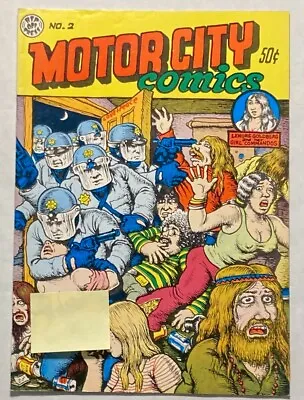 Motor City Comics #2 Underground Comix Rip Off  1970 3rd Print R. Crumb • $16.99