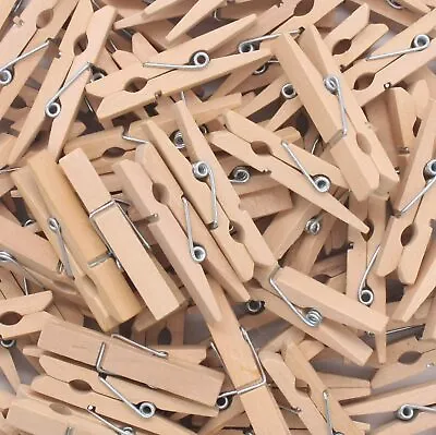 Mini Wooden Craft Clothespins 1 3/4  (Original 96) • $8.99