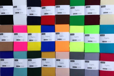 £4.75 • Buy Opaque Tights -30 Colourful Tights- S -M- L -X L -X X L-  XXX L 40 & 100 Den. 