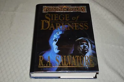 Siege Of Darkness By R.A. Salvatore (1st Edition/First Printing Signed) • $34.99