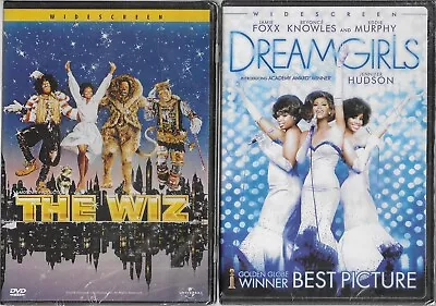 Diana Ross The Wiz & Jennifer Hudson Dream Girls ~ 2 Dvds Widescreen Brand New • $5.39