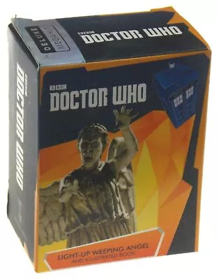 Doctor Who Light Up Weeping Angel & Book Statue Figure Deluxe Mega Mini Kit BBC • $28.99