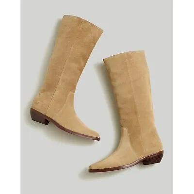 Madewell The Antoine Tall Boot In Maple Seed • $160