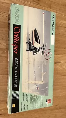 RC Helicopter KALT Whisper Electric With Motor Vintage • $650