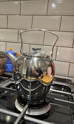 Traditional FARMHOUSE STAINLESS STEEL STOVE TOP KETTLE By KARACA • £28
