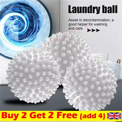 Tumble Dryer Balls Faster Drying Time Softener Washing Machine Balls Cloth Home • £2.84