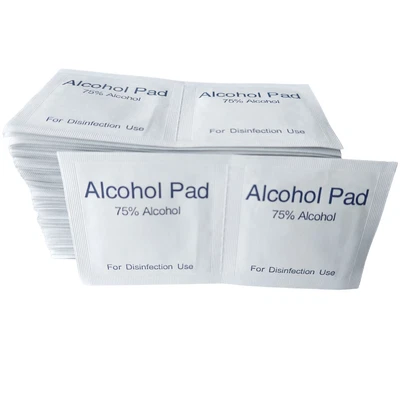 £2.99 • Buy 75% Alcohol  Wipes Pre-Injection Swabs Slcohol Pads Medical TATTOO NAIL HEATSINK