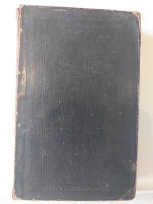 Bible 1840 Eyre Spottiswoode A/F Gilt Edge British & Foreign Bible Society  • £10