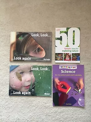 £5.50 • Buy Early Years Science And Nature Information Books X4 Belair, Mindstretchers