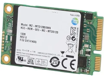 Samsung Mz-mtd1280/0kn Msata 128gb Smaller Ssd • £15.80