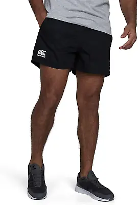 Canterbury Men's Professional Cotton Rugby Shorts Black 2X-Large • £31.61