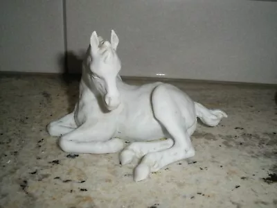 Vintage Kaiser Golden Crown E&r W Germany Laying Down Horse Figure #525 W/ Tag • $31.50