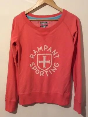 Rampant Sporting Sweatshirt Uk 10 Pink Size 10 Used  • £7.95