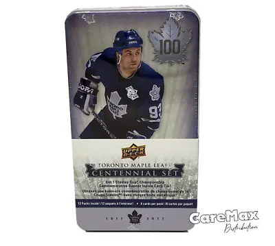 2017 Upper Deck Toronto Maple Leaf Centennial Hockey Tin Box • $36.95