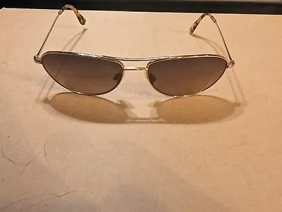 Maui Jim Baby Beach Silver/Blue Hawaii Unisex Polarized Aviator Sunglasses • $20