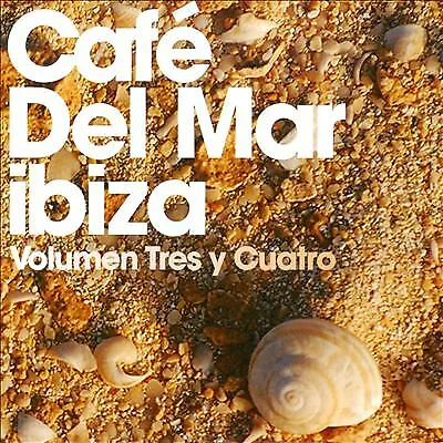 Various Artists : Cafe Del Mar - Volume 3 And 4 CD 2 Discs (2010) Amazing Value • £2.59