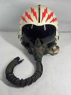 1960s Nam Era Jet Pilot Flight Helmet Sierra MBU-5/P Oxygen Mask USAF 65/66/67 • $895