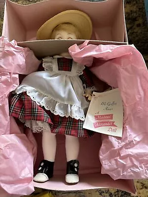 Madame Alexander 14” McGUFFEY ANA DOLL - #1525 - SUPER MINT In ORIGINAL BOX • $12