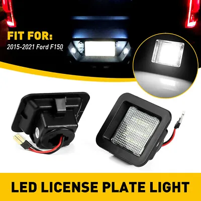 LED Smoke Lens License Plate Rear Bumper Tag Lights 2015-21 For Ford F-150 F150 • $16.99