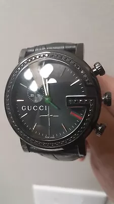 Gucci G Chrono Diamond Watch Men • $1800