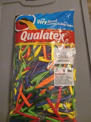 Qualatex Balloons Carnival Assorted Animal Twist 250 Count Bag 260 Size Twisting • $34.99