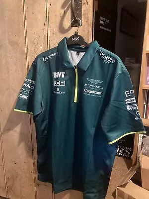 2023 Aston Martin Racing F1 Team Polo Shirt Formula 1 XL • £20