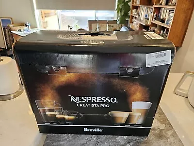 Breville BNE800BSS Creatista Plus Nespresso Coffee Machine • $450